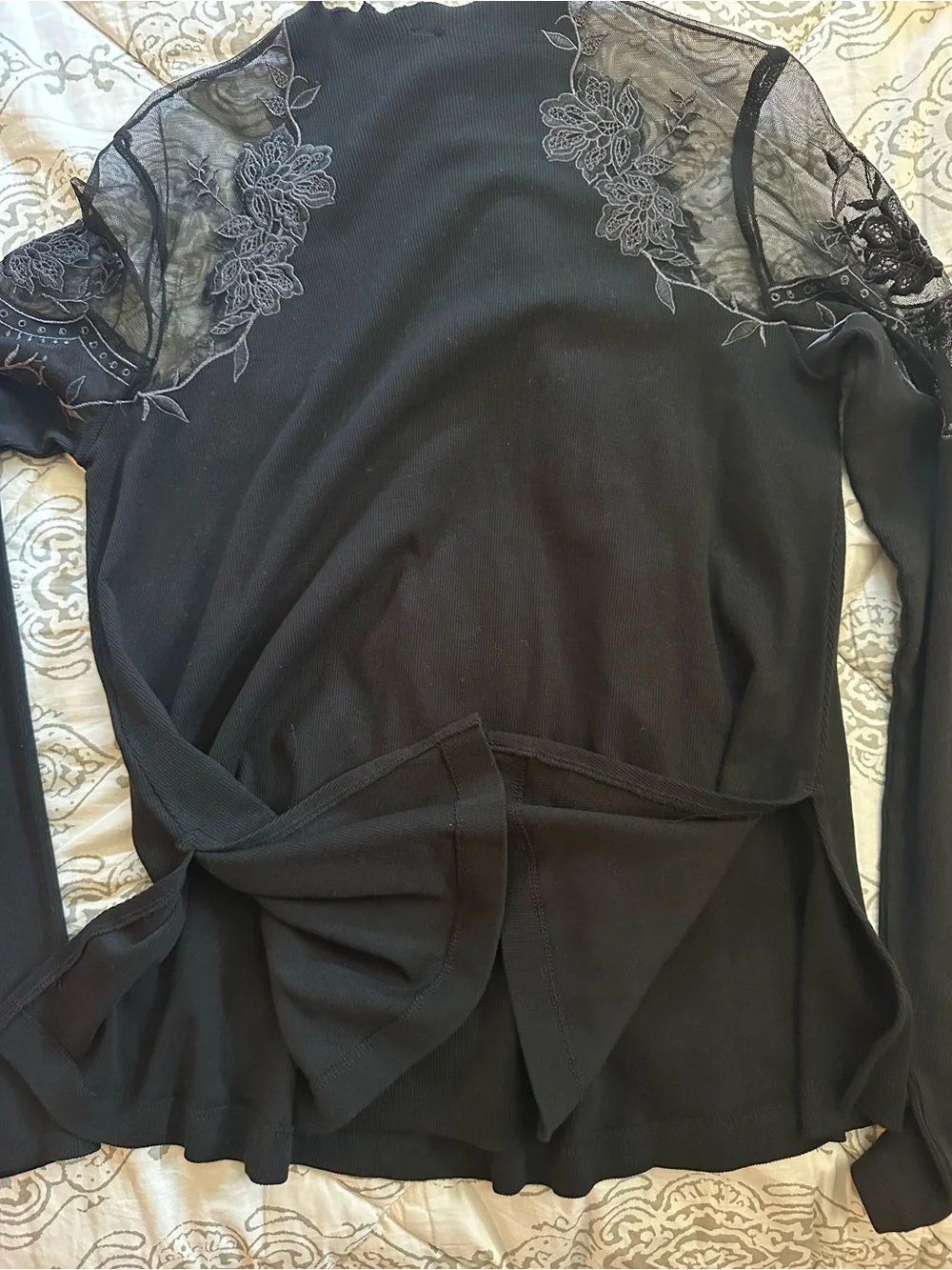 FREE PEOPLE - Black Daniella Top | Size Small